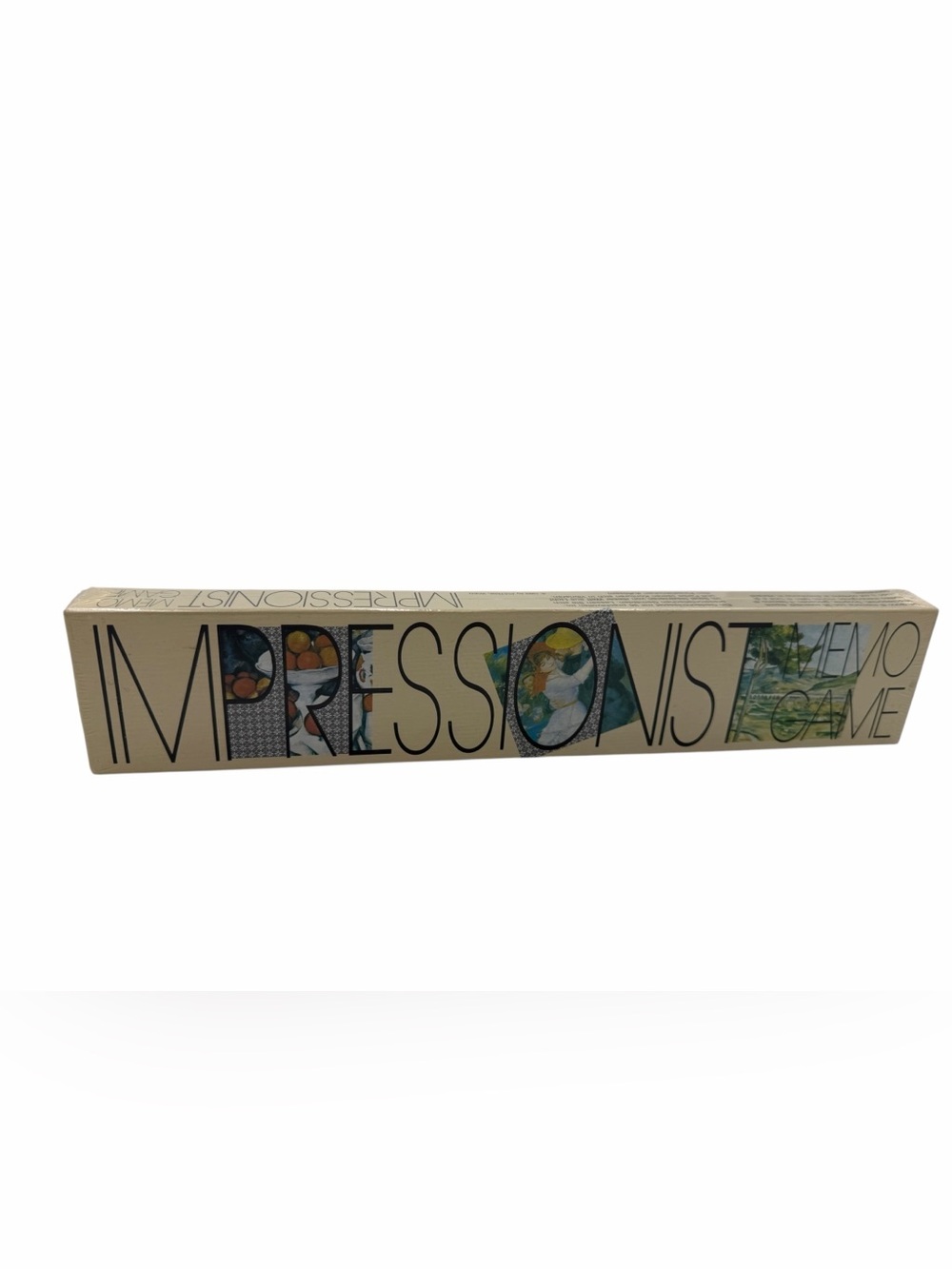 Impressionist Memo Game - Vintage Memory Card Game - 1992 Piatnik - Sealed NEW,